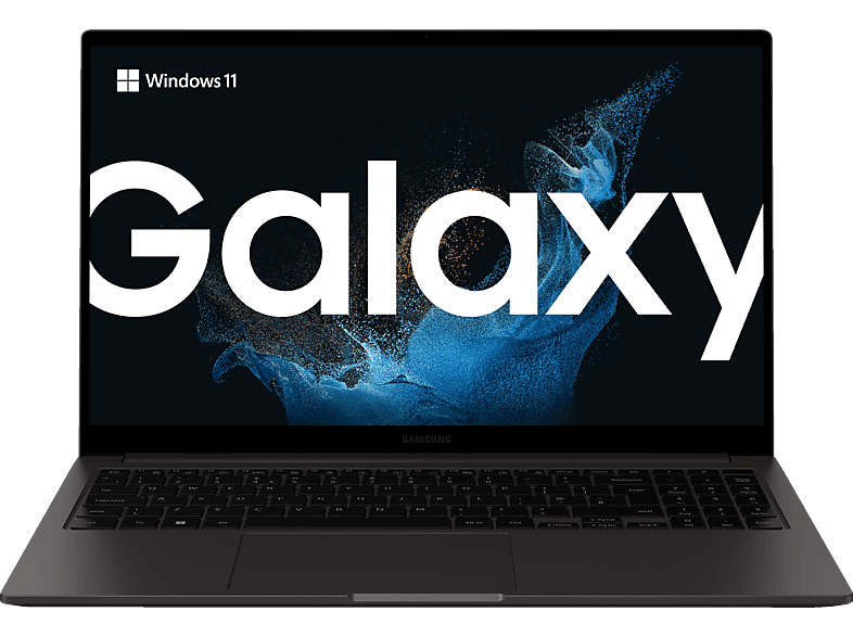 SAMSUNG Galaxy Book2, Notebook mit 15,6 Zoll Display, Intel® Core™ i5 Prozessor, 8 GB RAM, 1 TB SSD, Intel® Iris® Xe, Graphite