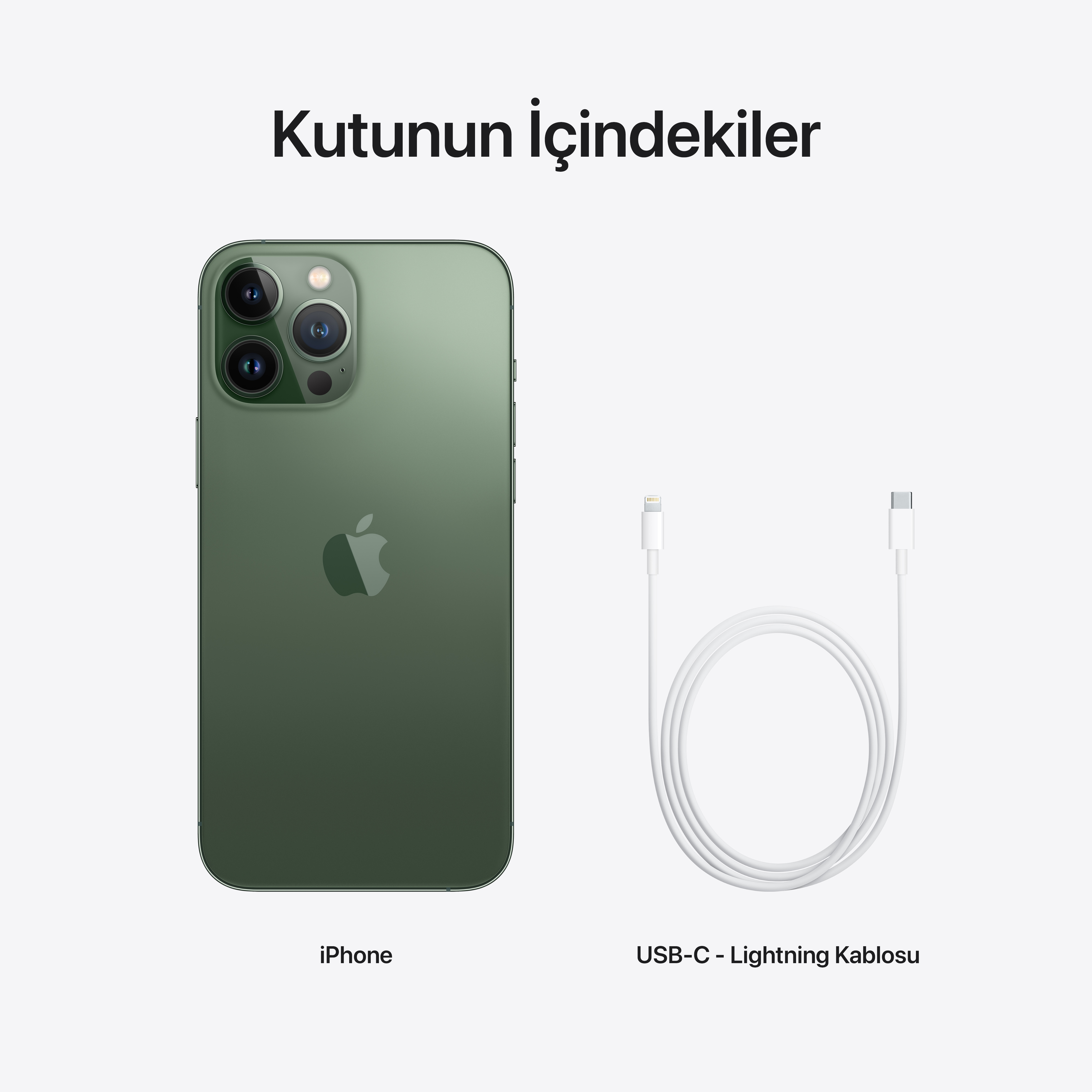 APPLE iPhone 13 Pro Max 128GB Akıllı Telefon Yeşil MNCY3TU/A Fiyat