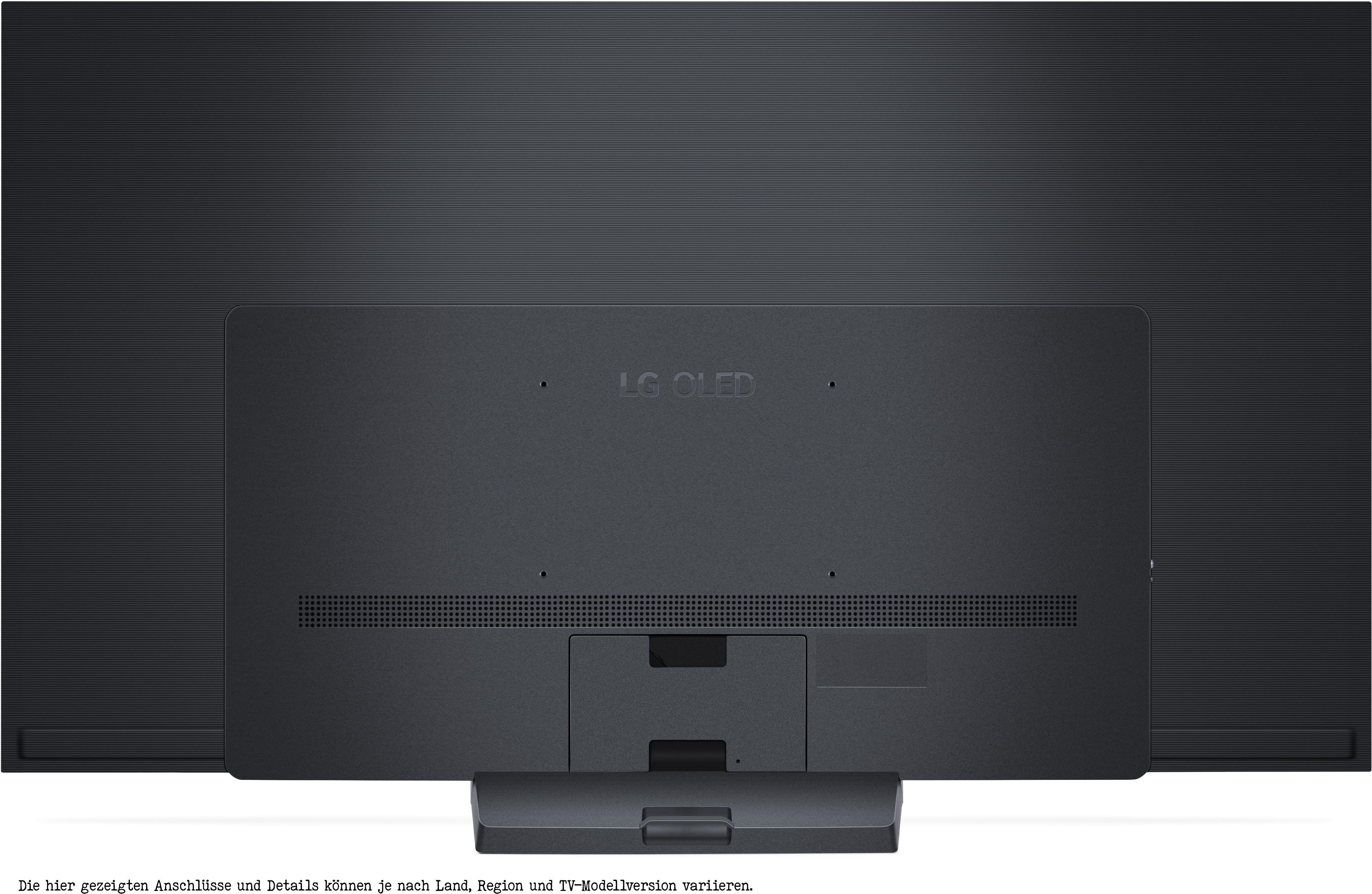 LG OLED77C27LA OLED TV (Flat, 77 Zoll / 195 cm, UHD 4K, SMART TV, webOS 22 mit LG ThinQ)