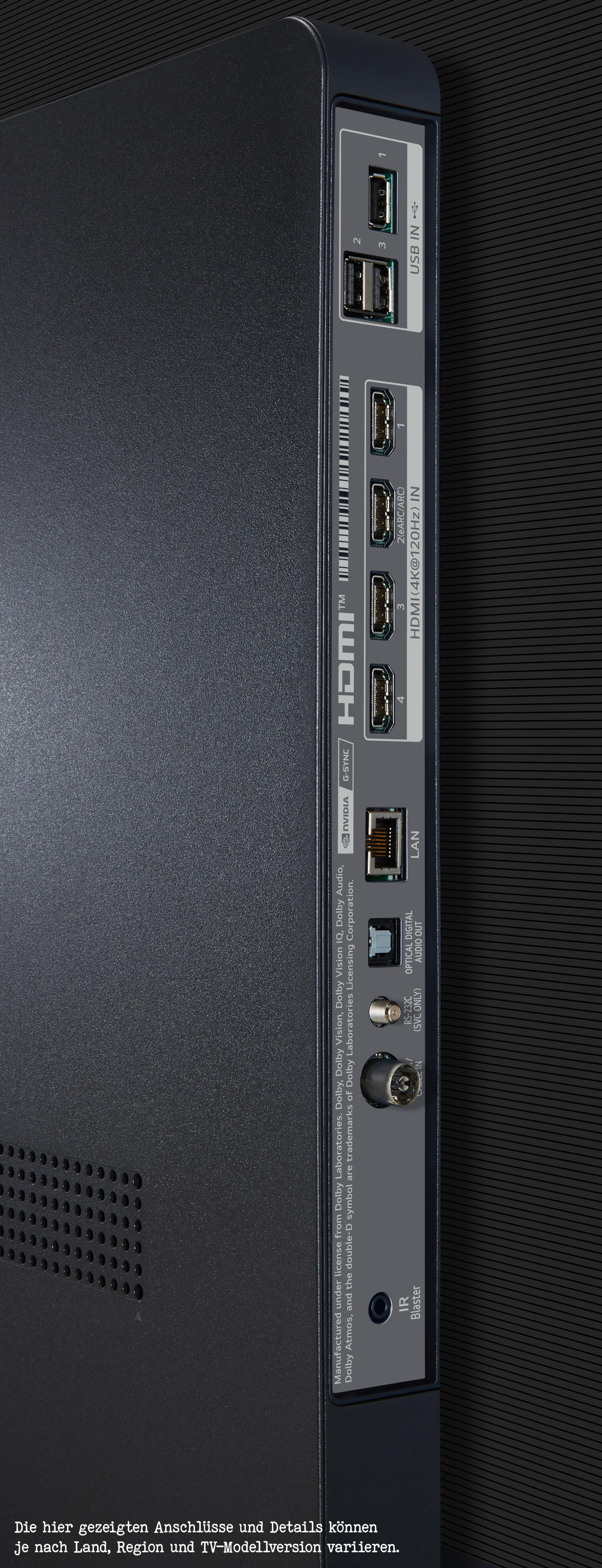 ThinQ) mit (Flat, / TV, LG 22 Zoll TV LG webOS 4K, SMART UHD OLED 77 cm, OLED77C27LA 195