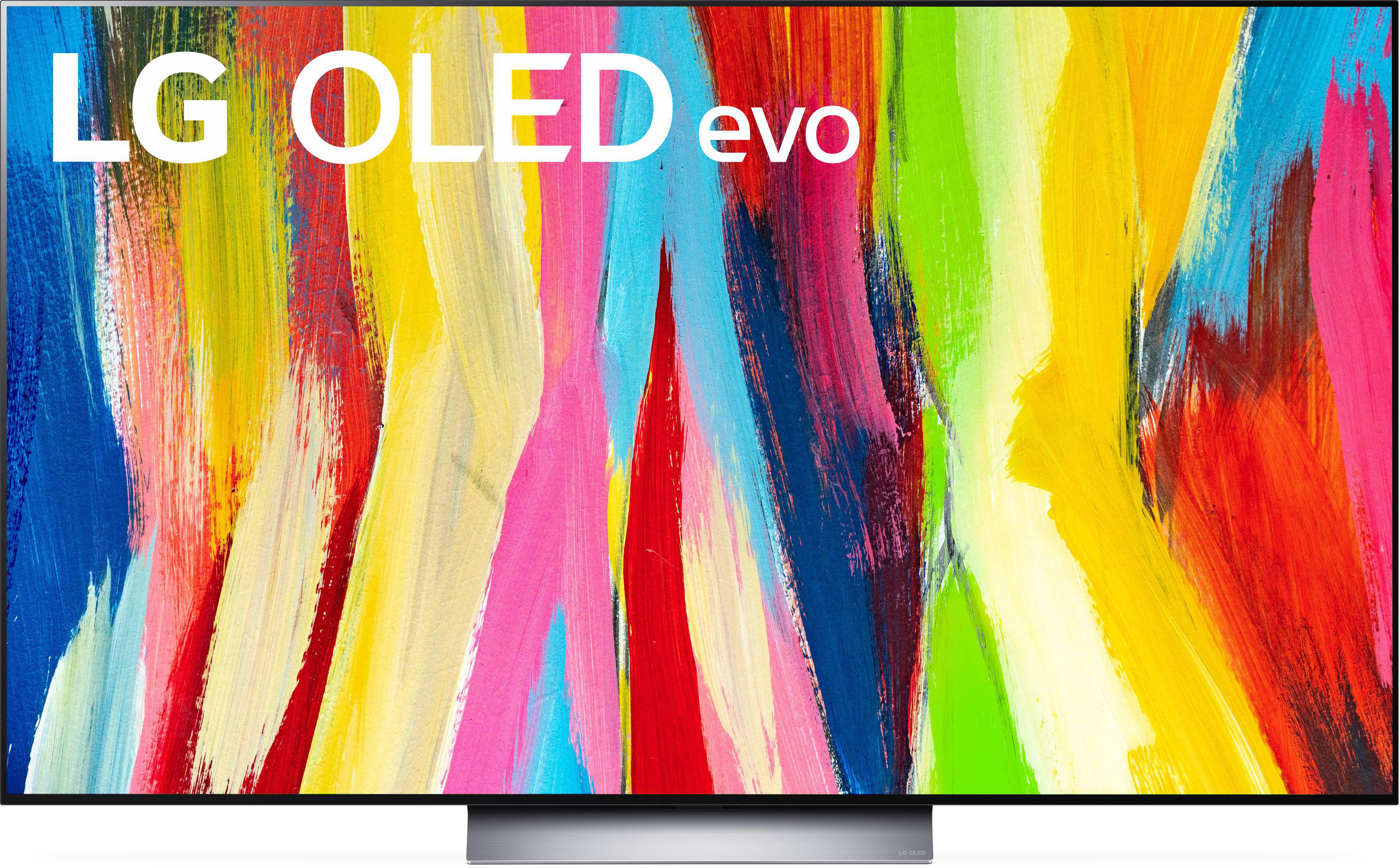 ThinQ) mit (Flat, / TV, LG 22 Zoll TV LG webOS 4K, SMART UHD OLED 77 cm, OLED77C27LA 195