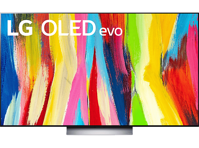 LG OLED77C27LA OLED TV (Flat, UHD 22 webOS mit / TV, 4K, LG 77 cm, 195 SMART Zoll ThinQ)