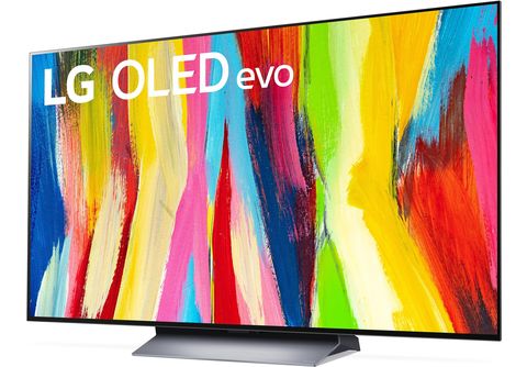 OLED TV UHD Zoll webOS (Flat, ThinQ) / OLED77C27LA 195 | TV TV, 4K, LG SMART 22 OLED LG cm, MediaMarkt 77 mit