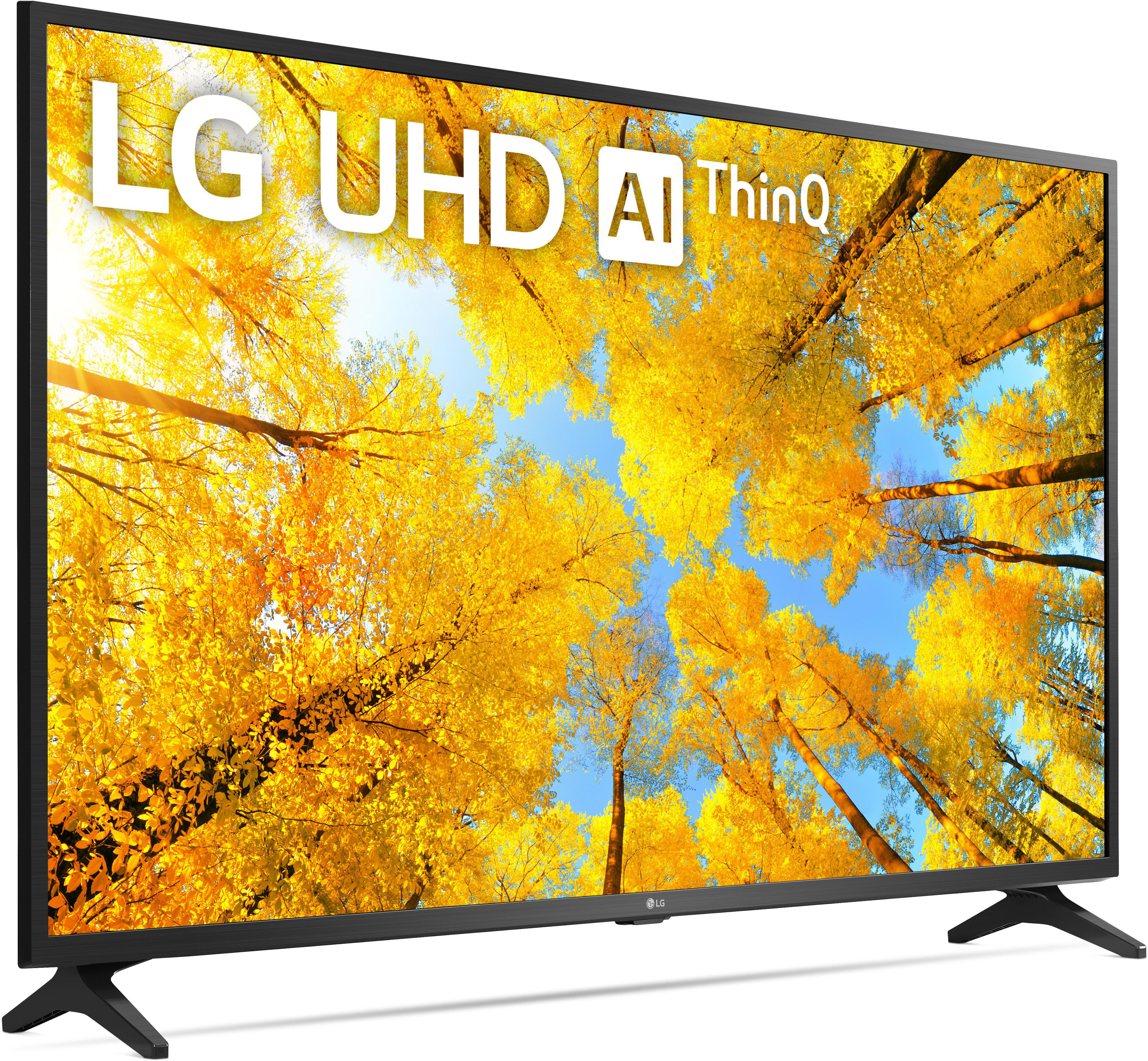 LG 55UQ75009LF LED TV (Flat, 55 Zoll / 139 cm, UHD 4K, SMART TV, webOS 22 mit LG ThinQ)