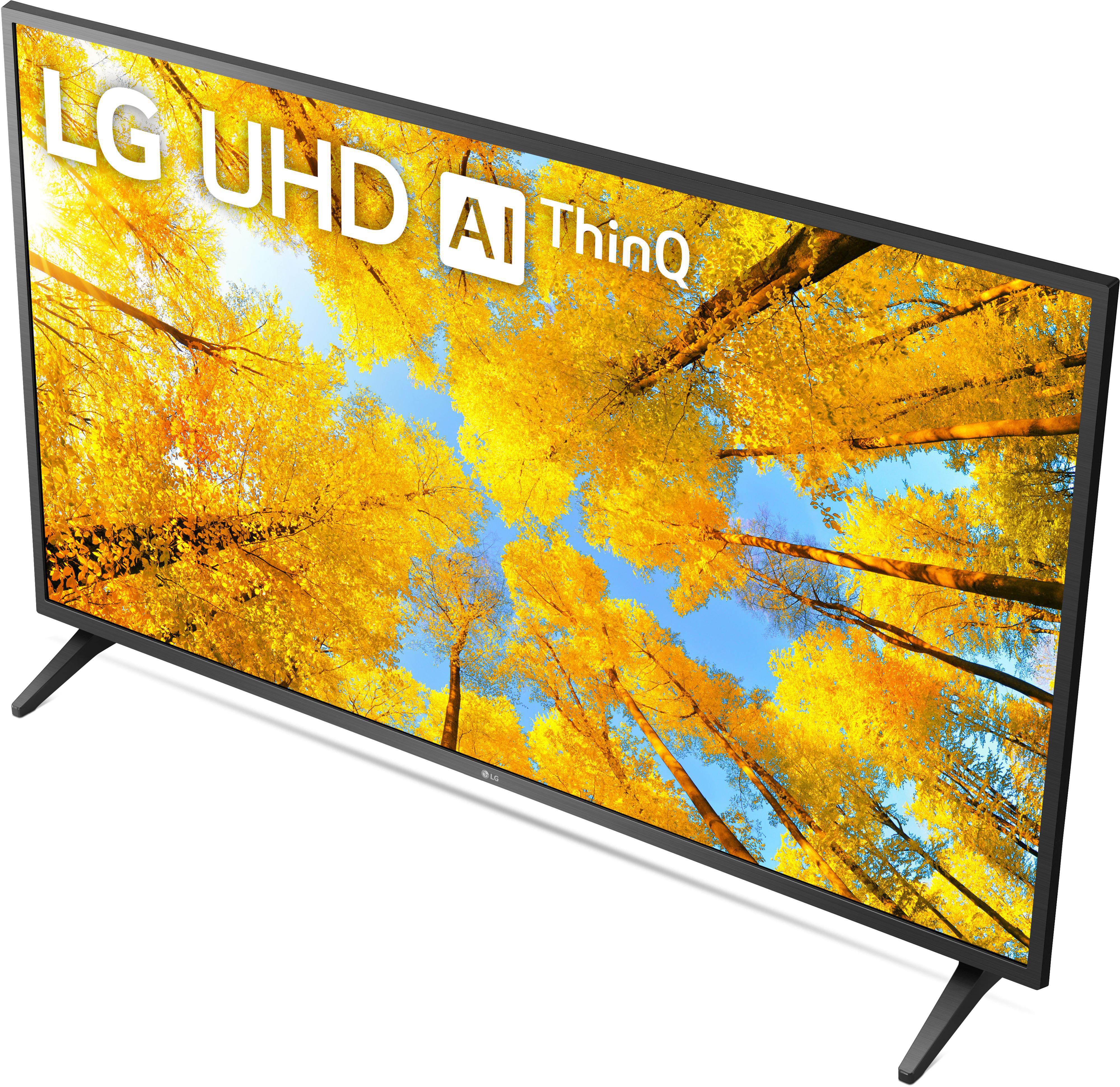 LG 55UQ75009LF LED TV (Flat, 55 Zoll / 139 cm, UHD 4K, SMART TV, webOS 22 mit LG ThinQ)