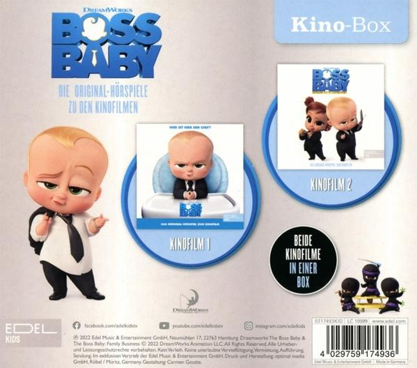 Boss Baby - Kino-Box (Kinofilm 1+2)  - (CD)