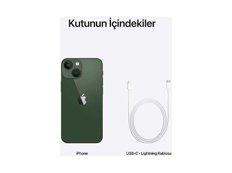 APPLE iPhone 13 Mini 512GB Akıllı Telefon Yeşil Fiyat & Özellik