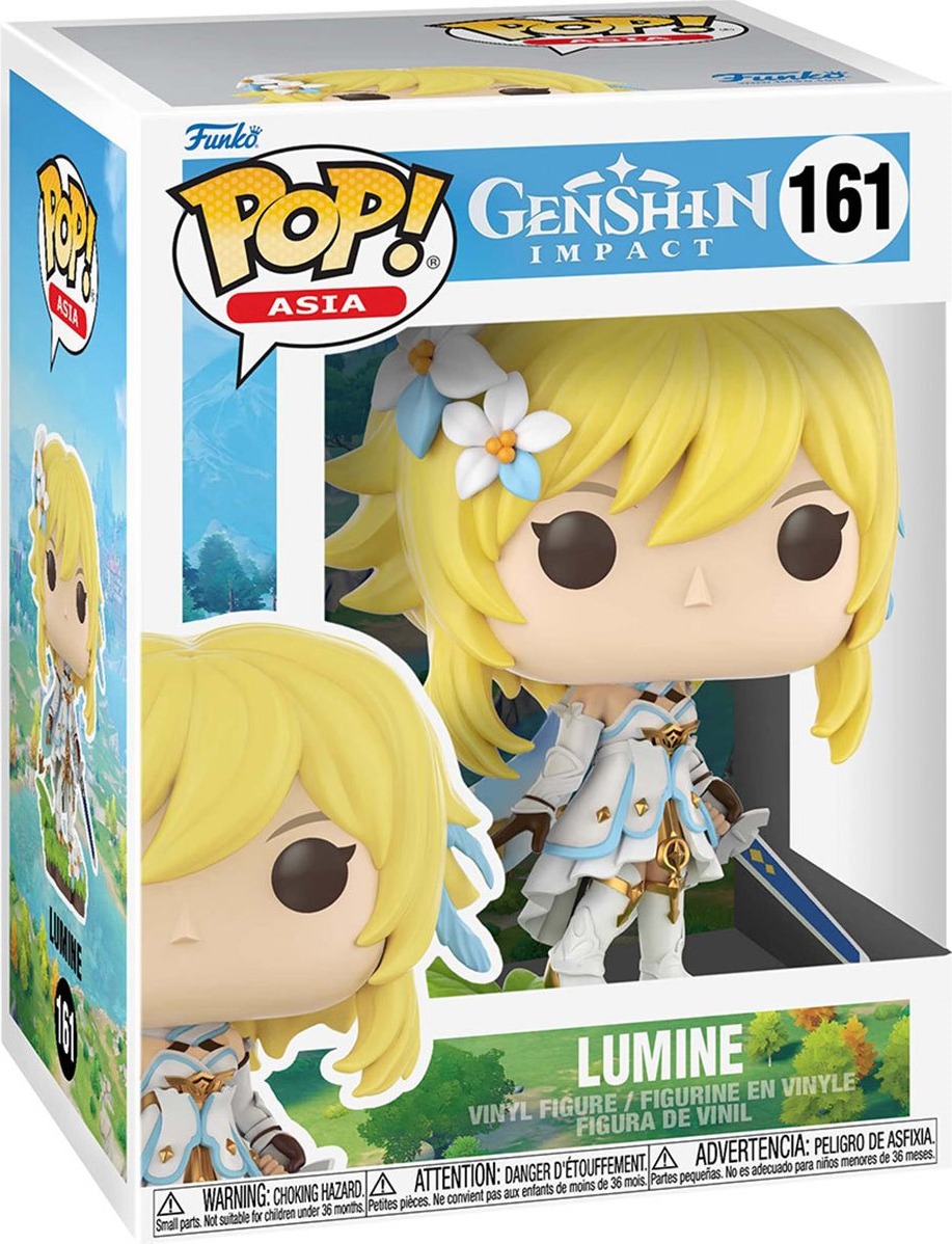 FUNKO POP! Asia: Genshin Impact - Lumine - Personaggi da collezione (Multicolore)
