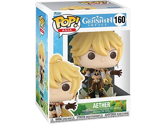 FUNKO POP! Asia: Genshin Impact - Aether - Personaggi da collezione (Multicolore)