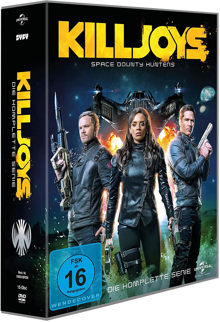 Killjoys-Space Bounty Hunters - Die Komplette Serie DVD