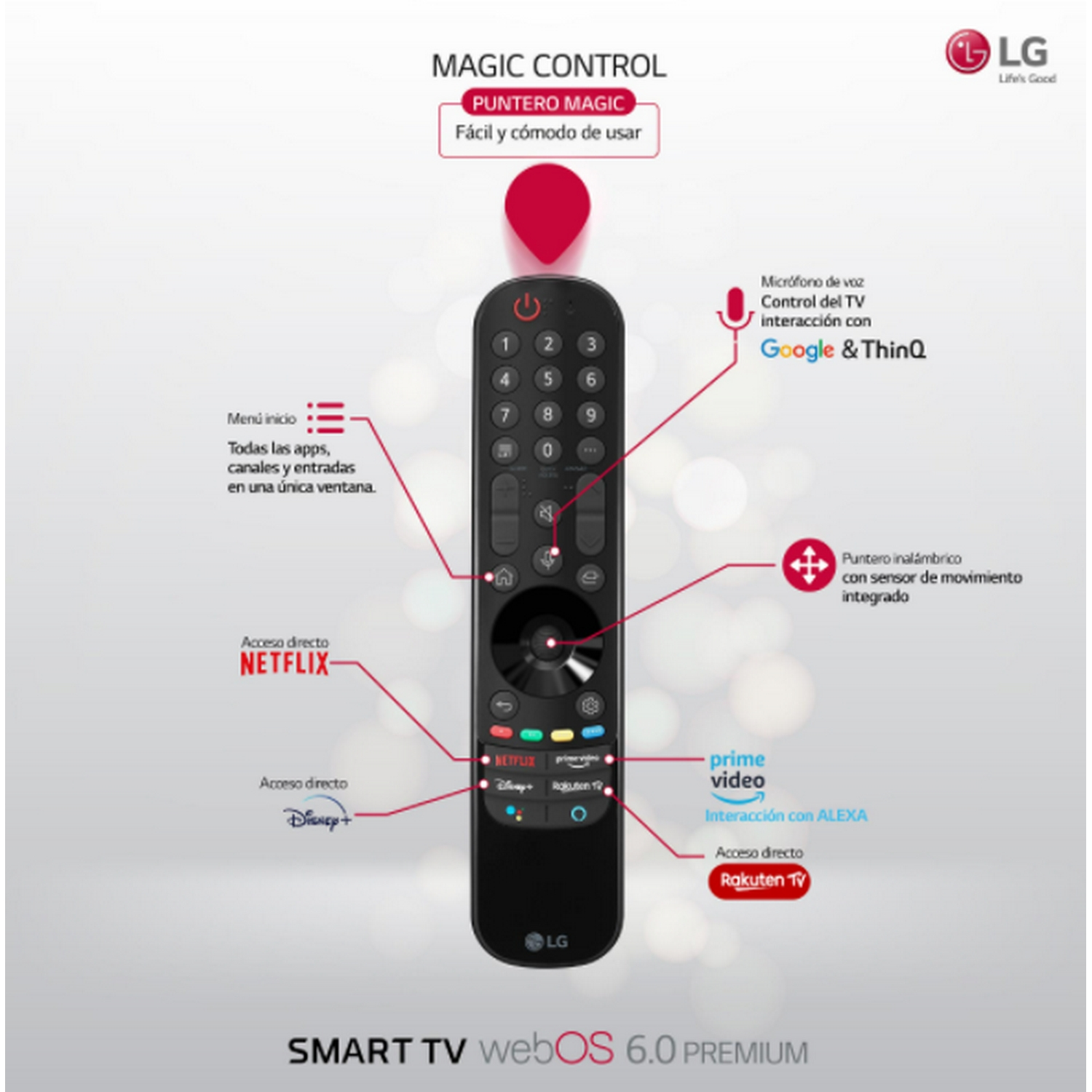 TV LED 75" - LG 75UP81006LA, 4K UHD, SmartTV webOS 6.0, 4k Quad Core, Azul