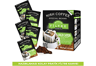 NISH Yüksek Kafeinli 10g Pratik Filtre Kahve_2