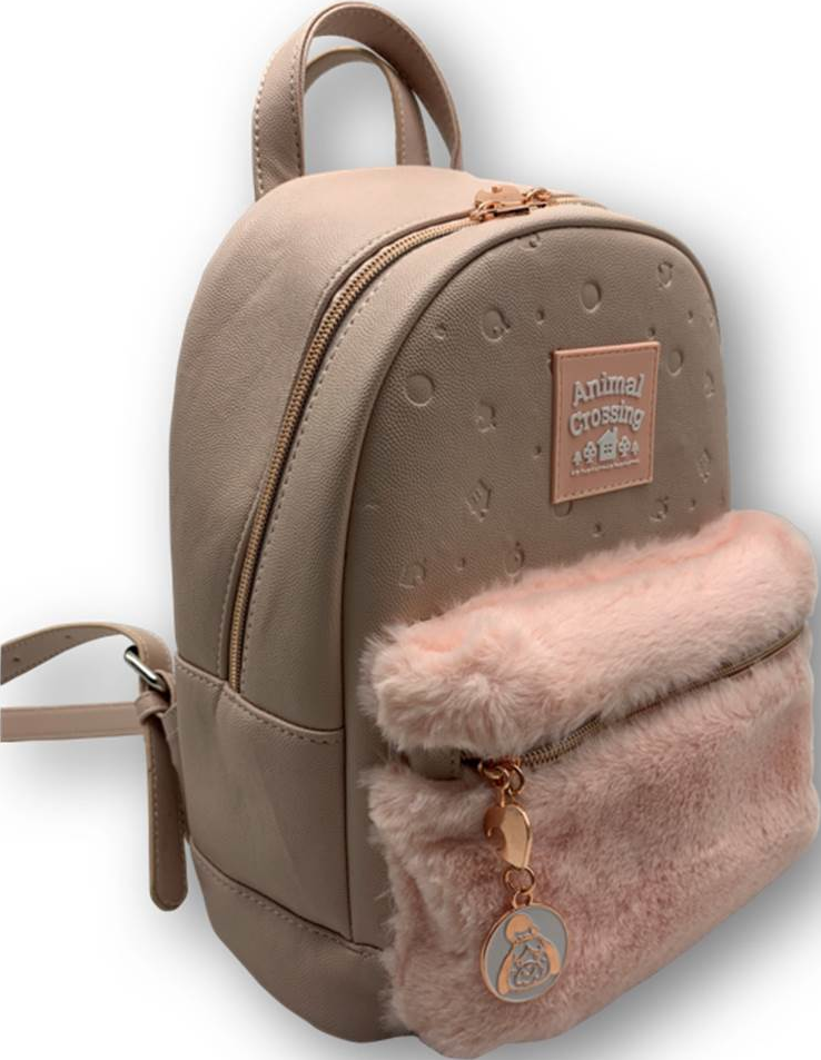 RED ROBIN Animal Crossing-Marie - Sac à dos (Beige/rose)