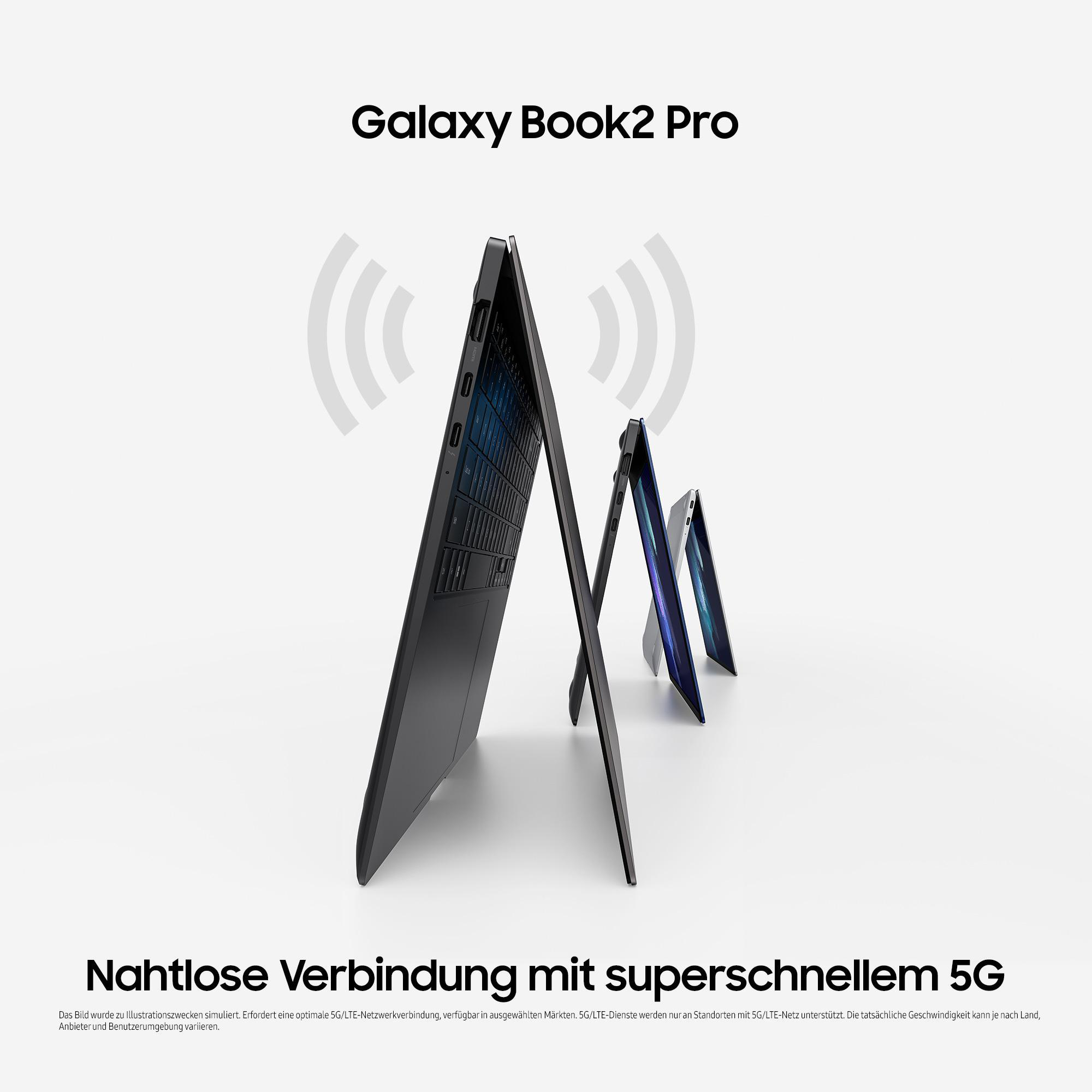 SAMSUNG Galaxy Book2 Pro EVO - 13,3 Zoll - Intel® Core™ i5 i5-1240P  - 8 GB - 256 GB - Intel® Iris® Xᵉ - Windows 11 Home