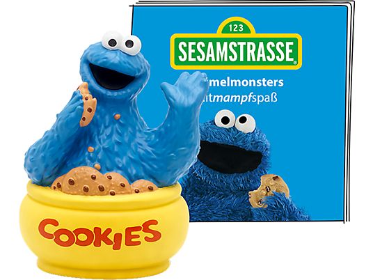 TONIES Sesame Street: i mostri biscotto e il divertimento da sgranocchiare - Toniebox / D (Multicolore)