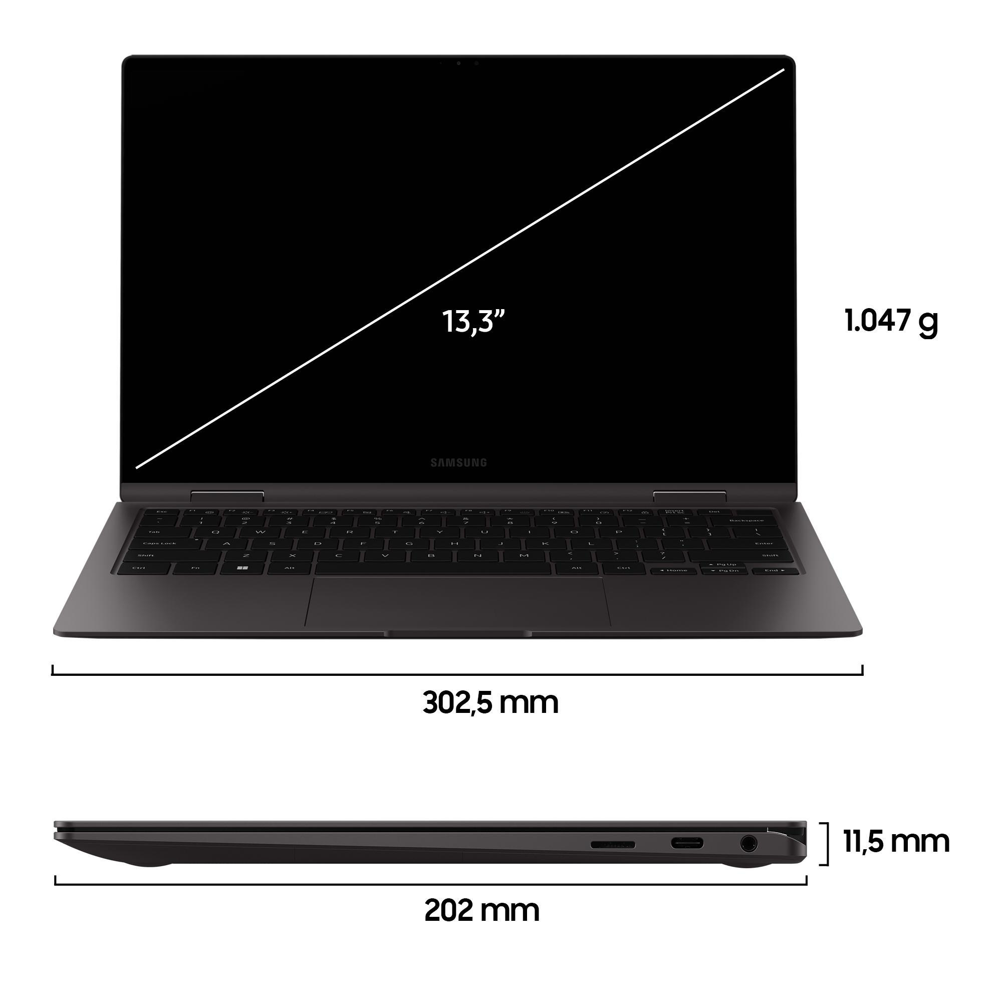 SAMSUNG Galaxy Book2 Pro 360 EVO | 13,3 Zoll - Intel® Core™ i5 i5