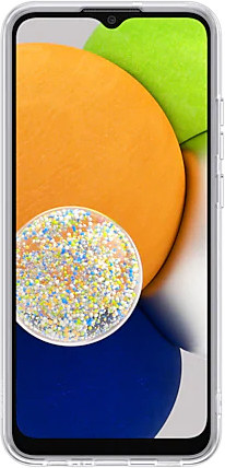 SAMSUNG Cover Soft Clear Galaxy Galaxy A03 Transparant (EF-QA036TTEGEU)