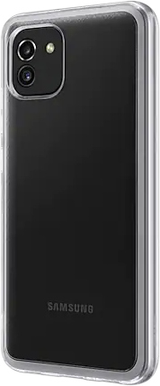 SAMSUNG Cover Soft Clear Galaxy Galaxy A03 Transparant (EF-QA036TTEGEU)