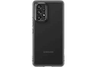 SAMSUNG Soft Clear Cover für Galaxy A53 5G, Schwarz/Transparent