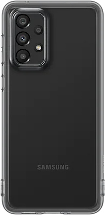 SAMSUNG Cover Soft Clear Galaxy Galaxy A33 Noir (EF-QA336TBEGWW)