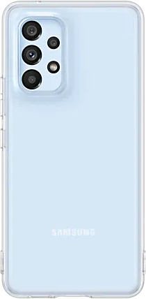 SAMSUNG Cover Soft Clear Galaxy Galaxy A53 Transparant (EF-QA536TTEGWW)