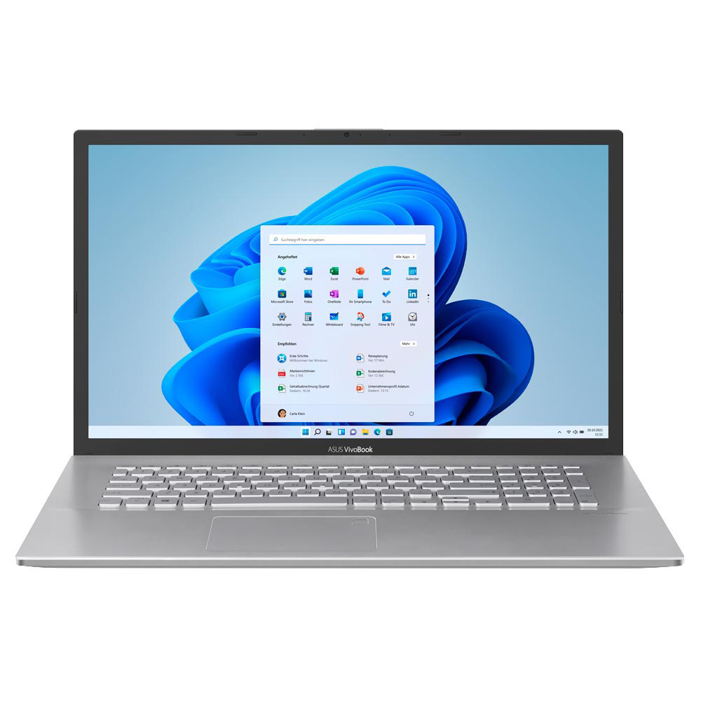 ASUS Vivobook 17 (R754JA-AU305T) - 17,3 Zoll - Intel® Core™ i7 i7-1065G7 - 8 GB - 512 GB - Intel® UHD Graphics - Windows 11 Home