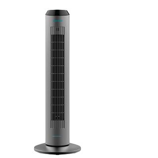 REACONDICIONADO C: Ventilador de torre - Cecotec EnergySilence 8190 Skyline Ionic, 60 W, 20 dB, 2 l, Con ionizador, Inox