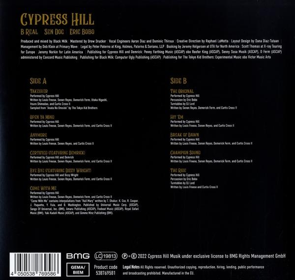 Cypress Hill Back - In - (Vinyl) Black