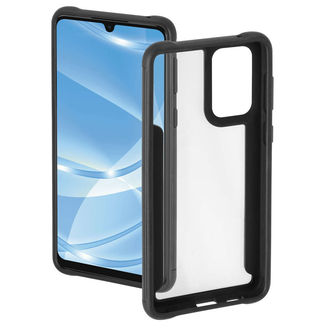 Transparent Metallic Backcover, Galaxy A33 HAMA 5G, Samsung, Frame,