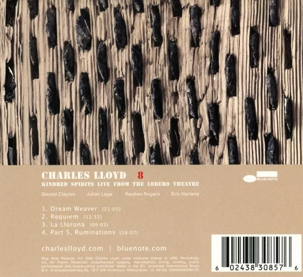 Charles Lloyd - 8: Kindred Spirits  - (CD)