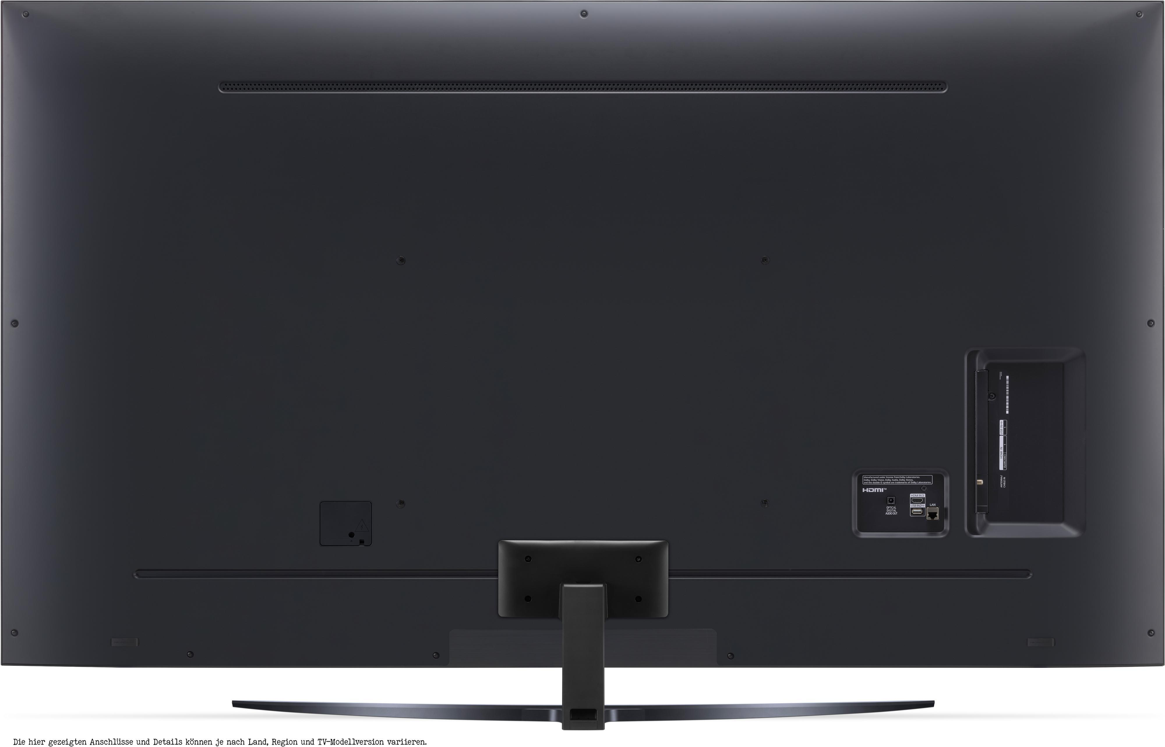 LG 75UQ91009LA LED mit Zoll (Flat, UHD SMART 22 cm, 189 TV, TV 75 LG 4K, ThinQ) / webOS