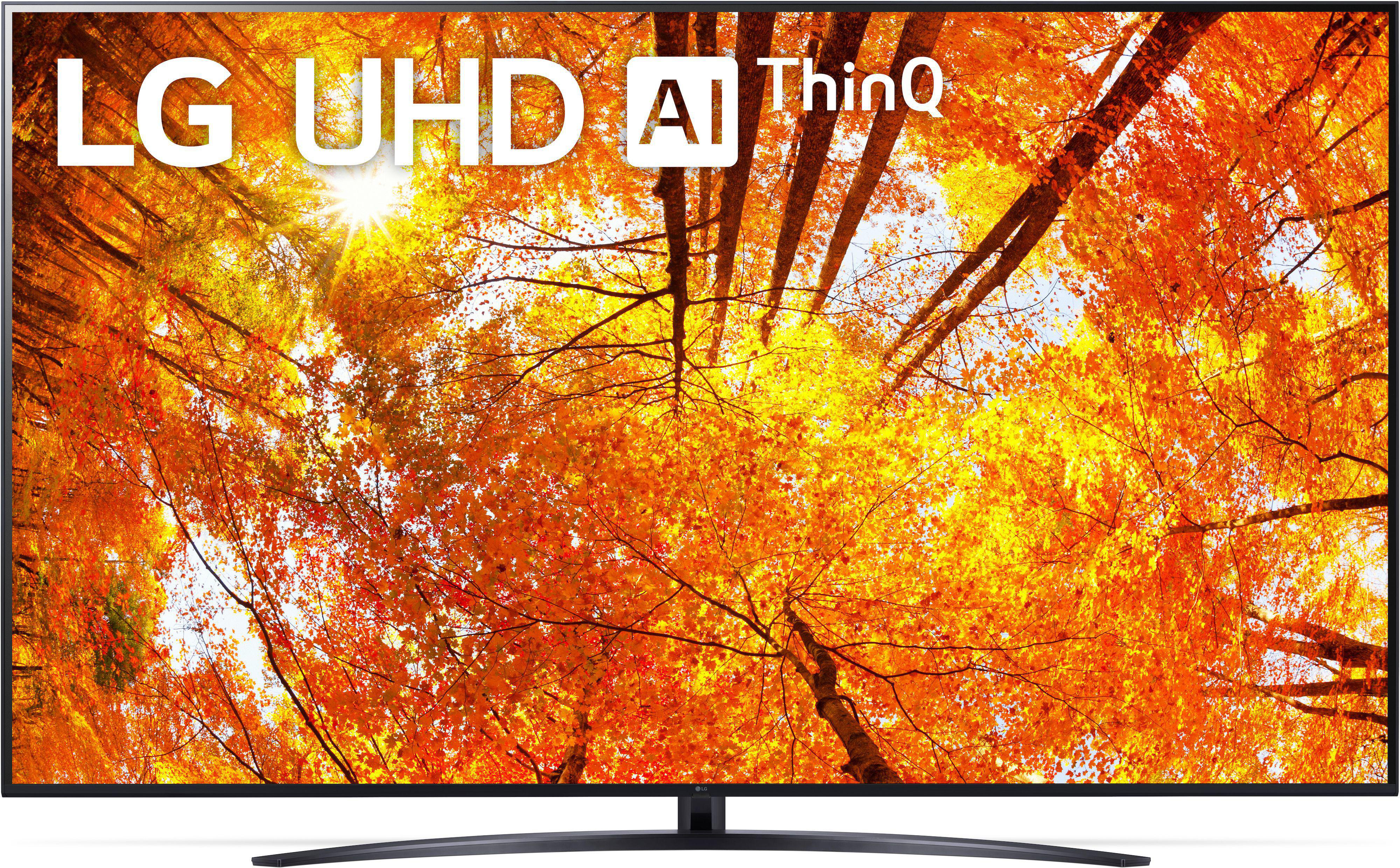 UHD webOS mit TV (Flat, Zoll 75 LED 189 ThinQ) LG 4K, SMART TV, LG 75UQ91009LA 22 / cm,