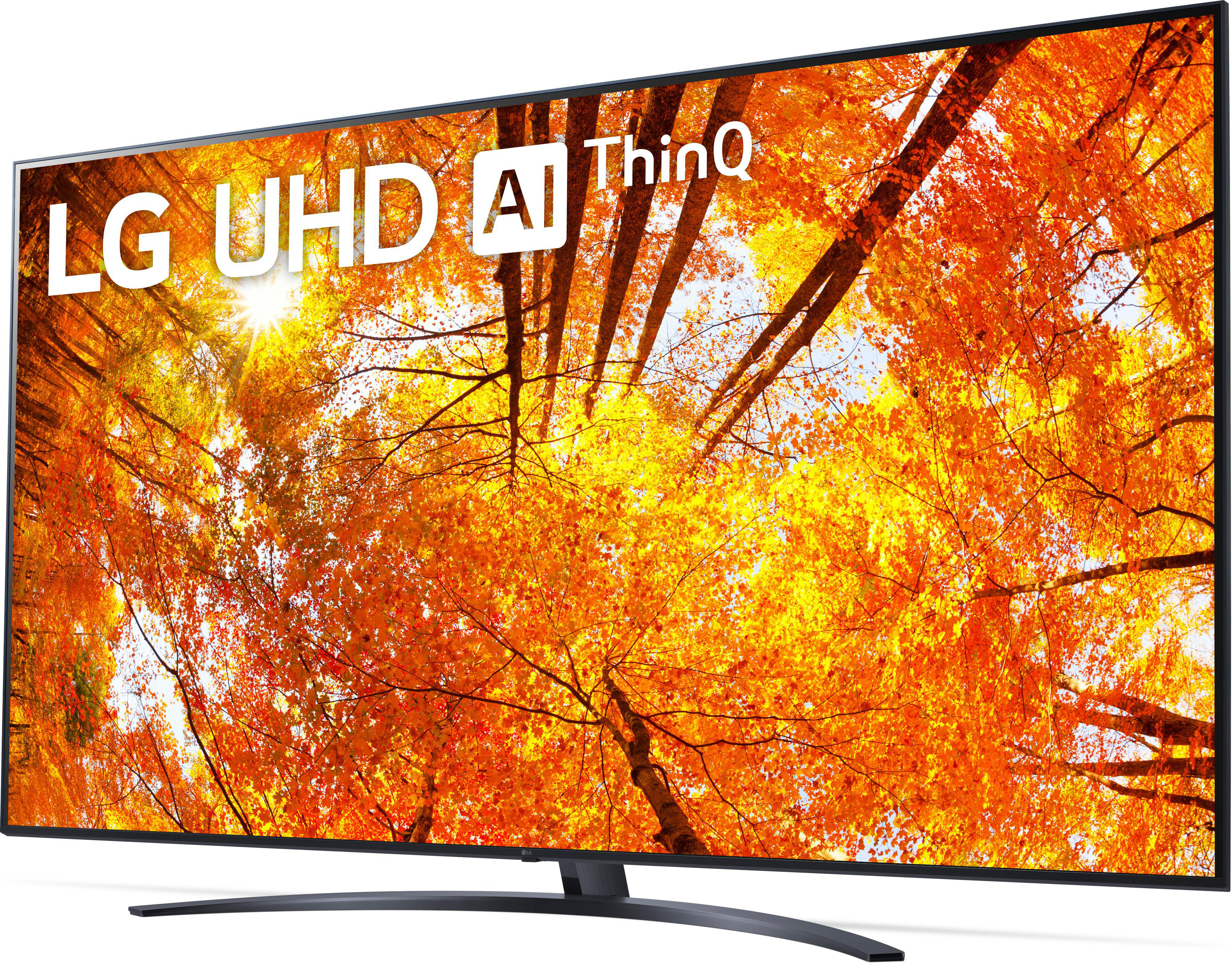 UHD webOS mit TV (Flat, Zoll 75 LED 189 ThinQ) LG 4K, SMART TV, LG 75UQ91009LA 22 / cm,
