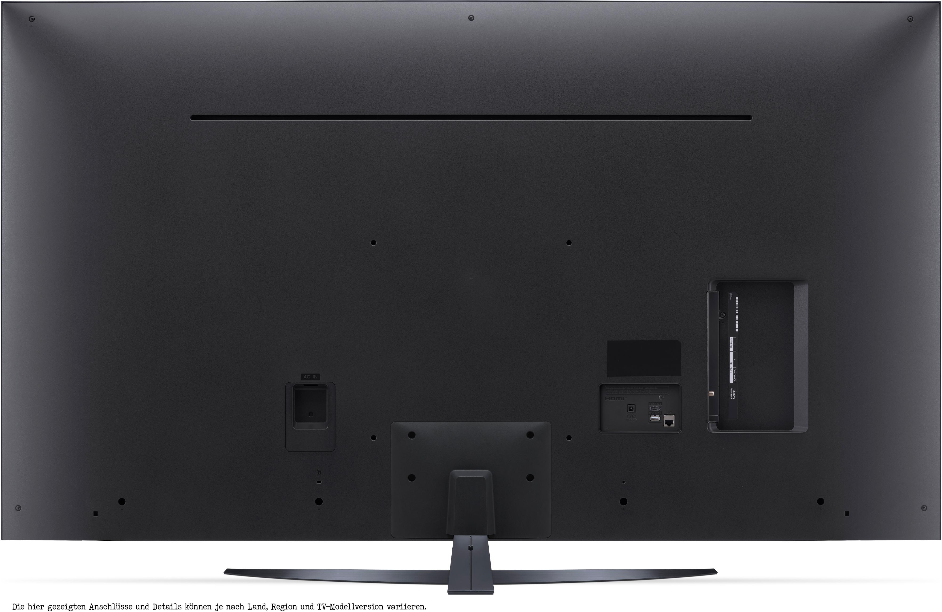 LG 55UQ91009LA LED TV (Flat, 55 Zoll / 139 cm, UHD 4K, SMART TV, webOS 22 mit LG ThinQ)