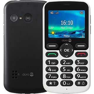 DORO 5860 - Telefono cellulare (Nero/Bianco)