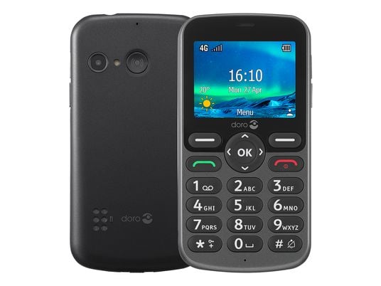 DORO 5860 - Telefono cellulare (Grigio)