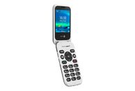 DORO 6820 - Telefono a conchiglia (nero/bianco)