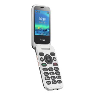DORO 6880 - Téléphone mobile à clapet (Noir/blanc)