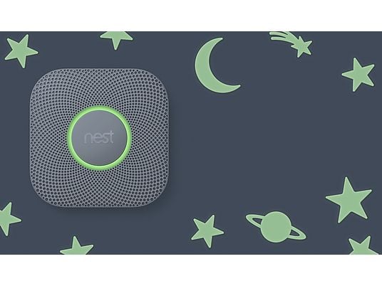 GOOGLE NEST Protect 2e Gen. rook- en koolmonoxidemelder (batterijvoeding)