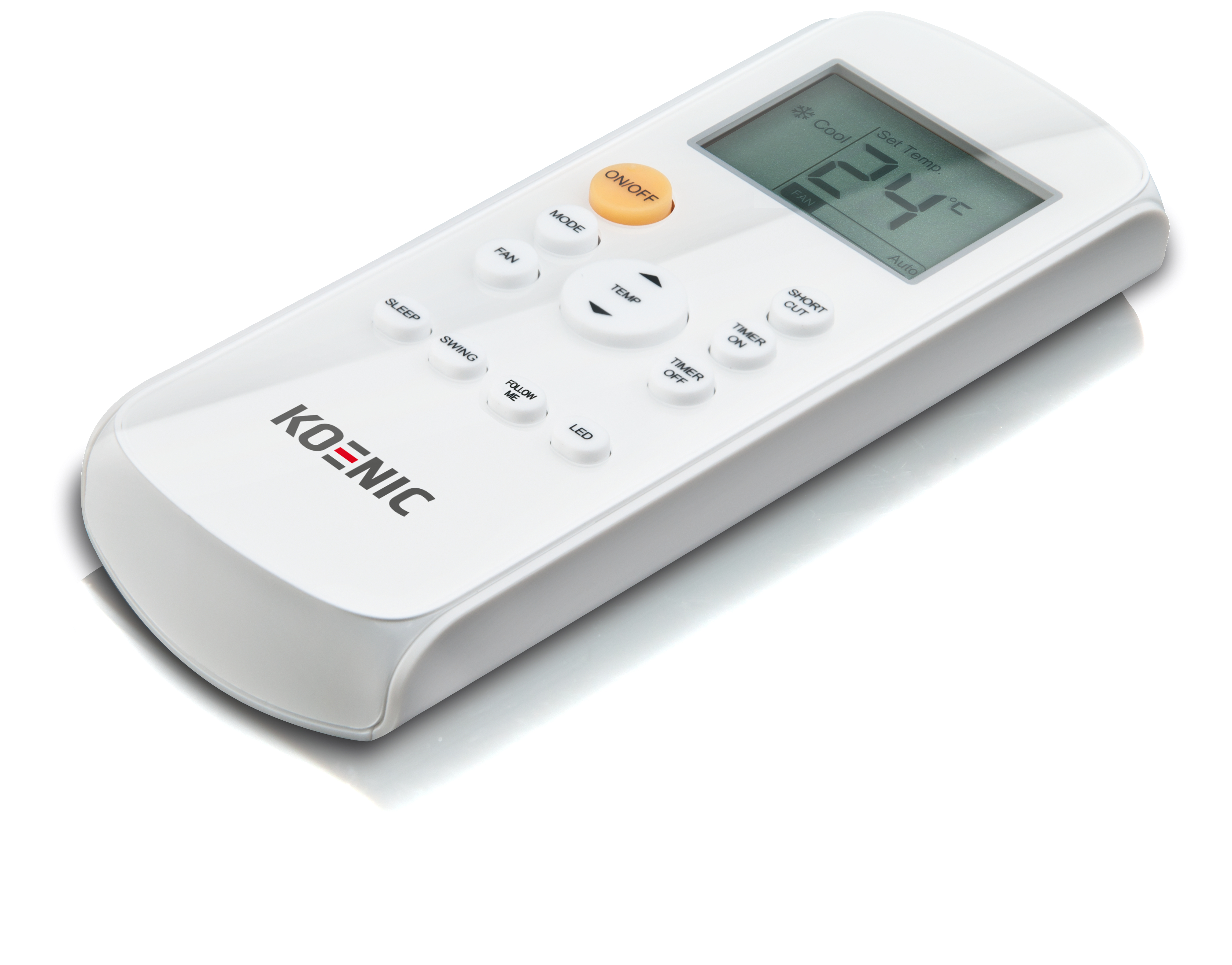 KOENIC KAC 9022 W Mobiles Klimagerät (Max. Raumgröße: 80 m³, EEK: A, 9,000 BTU/h, Weiß)