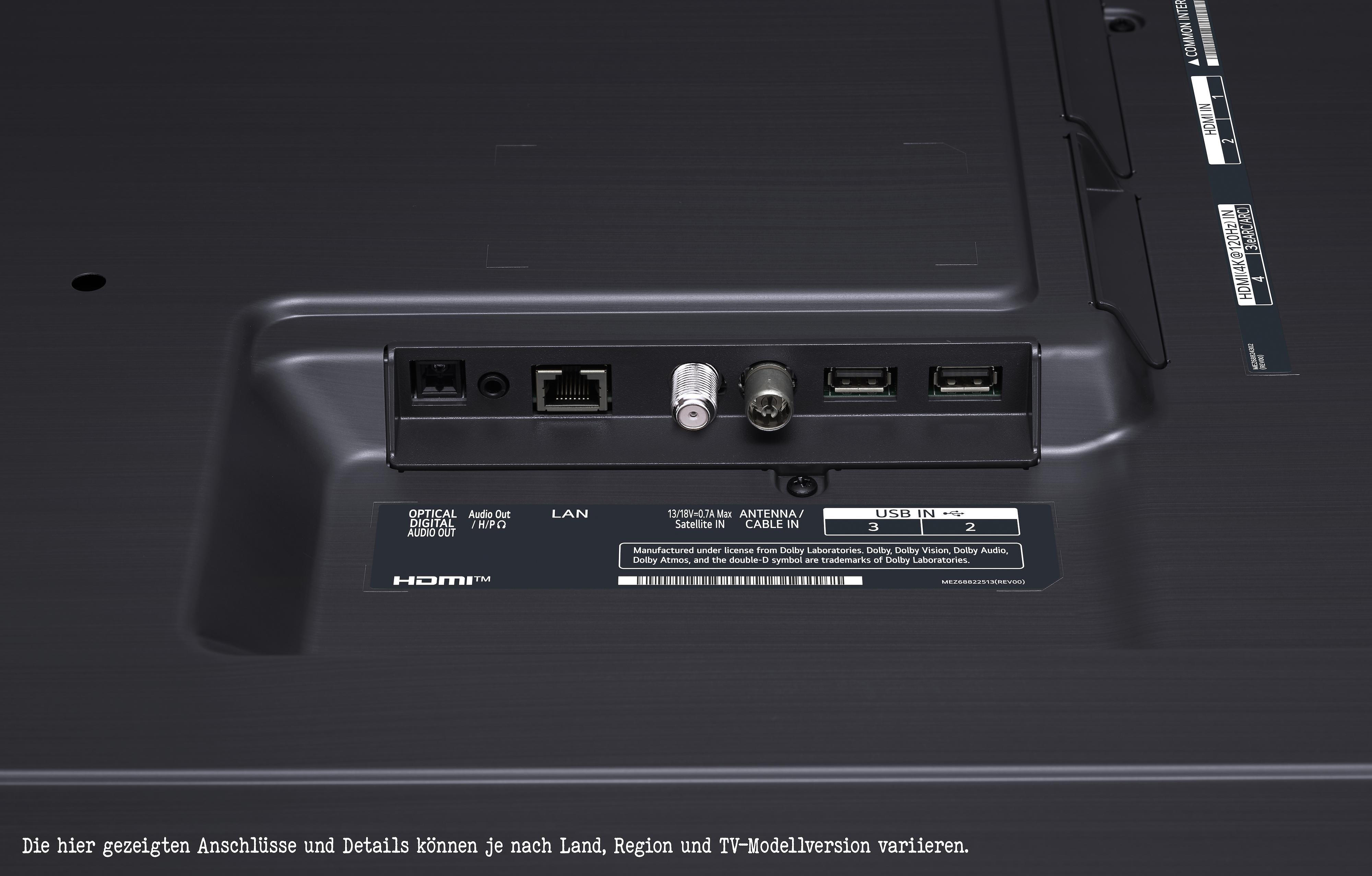 / TV 50 QNED 127 webOS LG 4K, ThinQ) mit Zoll LG 50QNED819QA UHD (Flat, TV, 22 cm, SMART