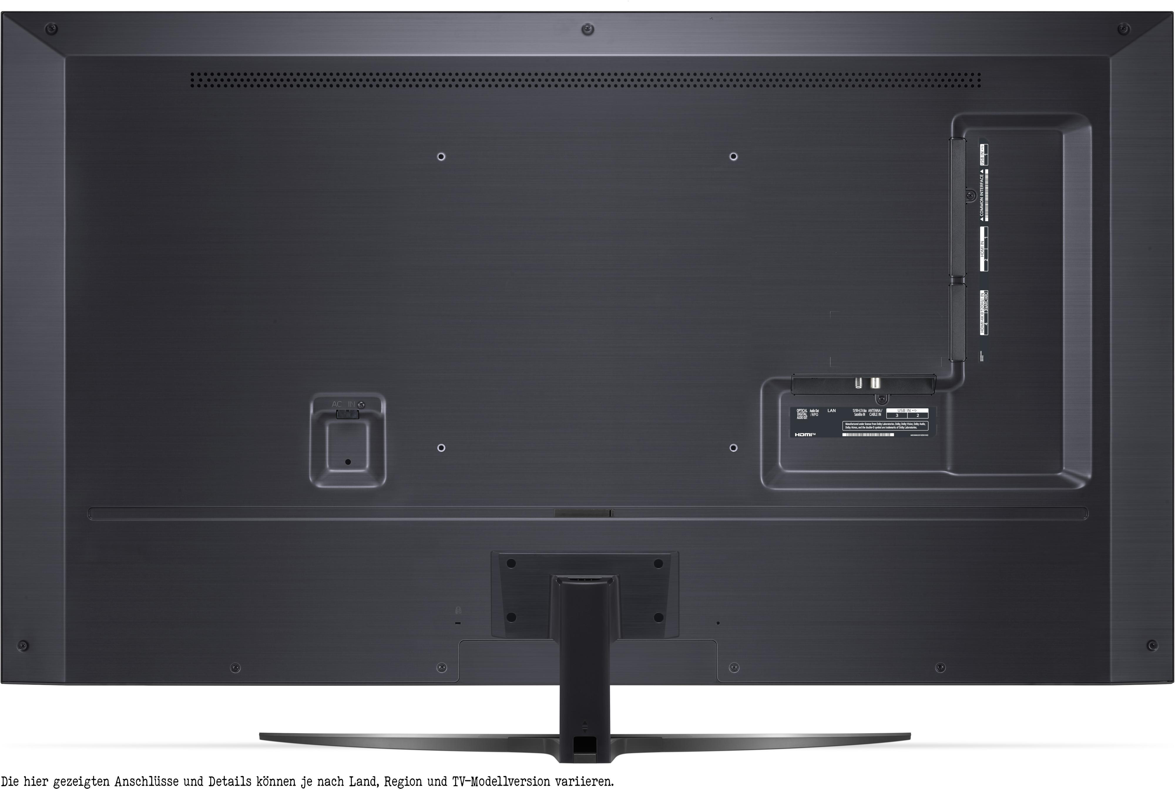 LG 55QNED819QA QNED TV (Flat, 55 Zoll / 139 cm, UHD 4K, SMART TV, webOS 22 mit LG ThinQ)