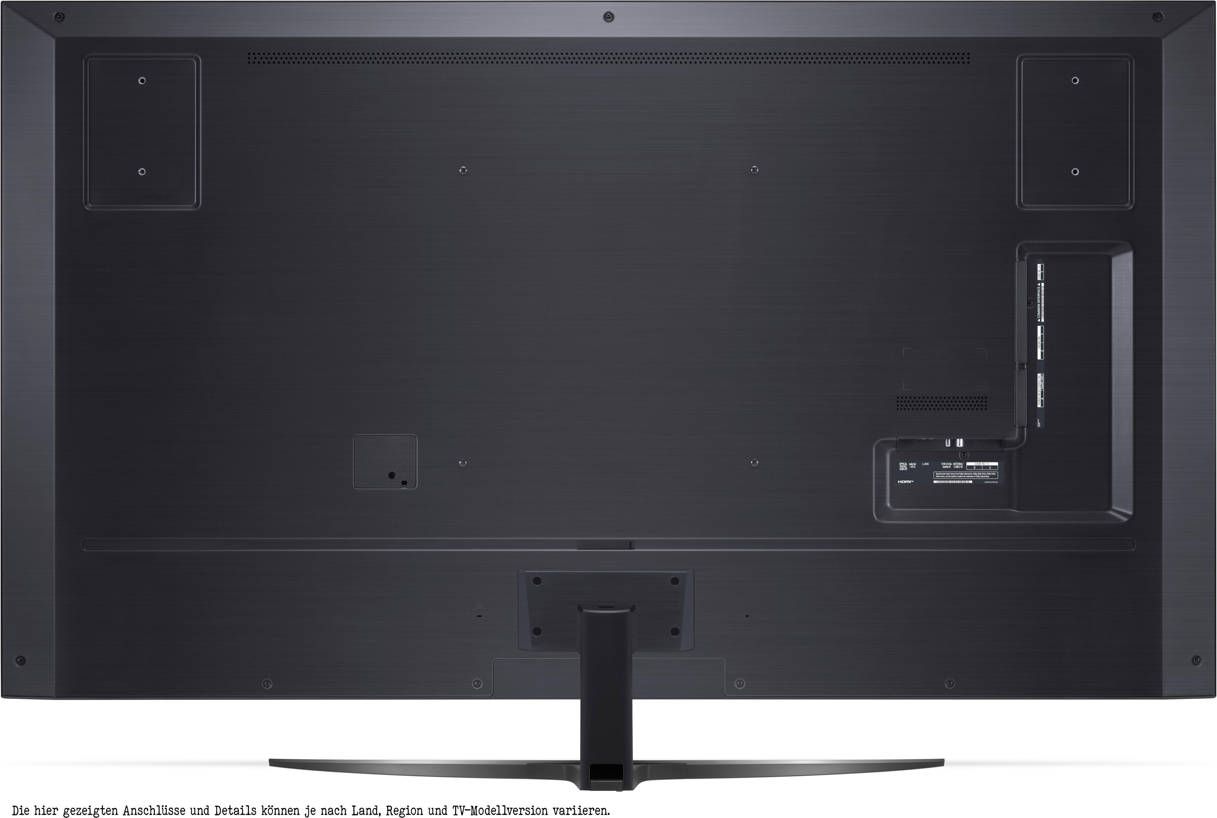 LG 75QNED819QA QNED TV (Flat, 75 Zoll / 189 cm, UHD 4K, SMART TV, webOS 22 mit LG ThinQ)