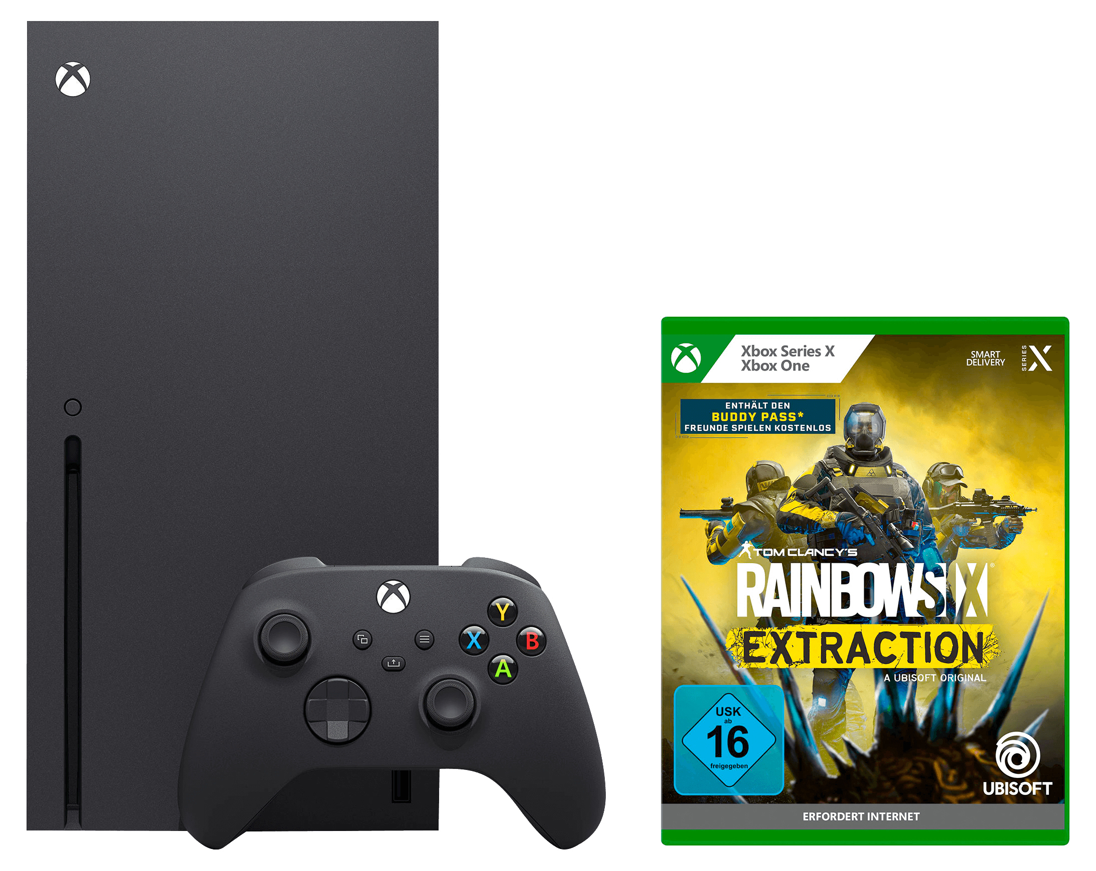 MICROSOFT Xbox Series X 1 TB + Tom Clancy's Rainbow Six Extraction