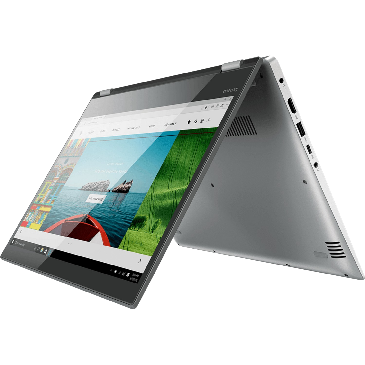 Convertible 2 en 1 - Lenovo YOGA 530-14IKB, 14", Intel® Core™ i5-8250U, 8GB RAM, 256GB SSD, W10