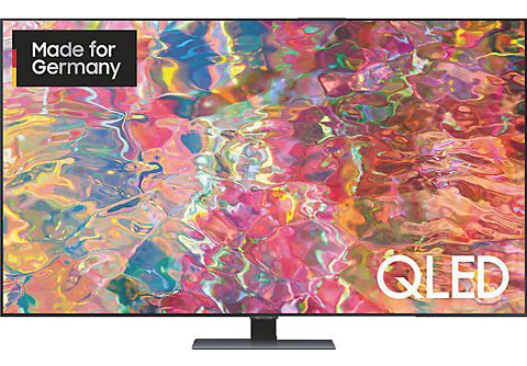 SAMSUNG GQ85Q80BATXZG QLED TV (Flat, 85 Zoll / 214 cm, UHD 4K, SMART TV) |  MediaMarkt