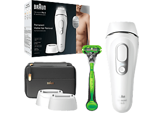 BRAUN Silk Expert Pro 5 PL5145 - Dispositivi per la rimozione dei peli IPL (Argento/Bianco)