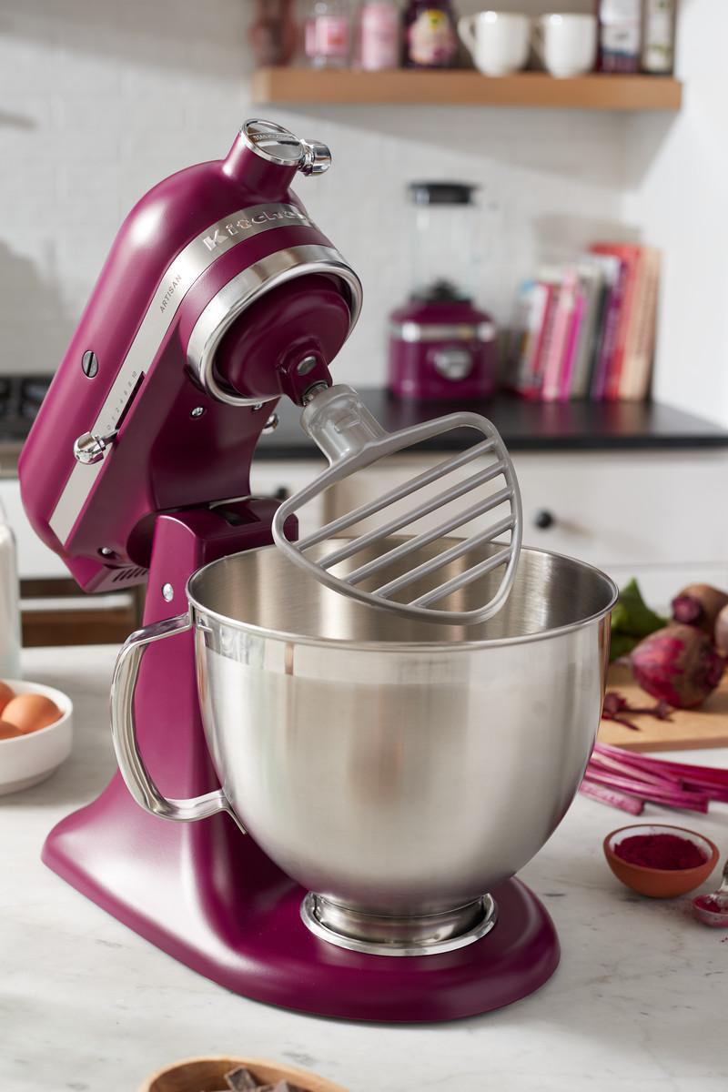 KITCHENAID 5KSM195PSEBE Küchenmaschine Beetroot (R ührschüsselkapazität: 4,8 l, 300 Watt)