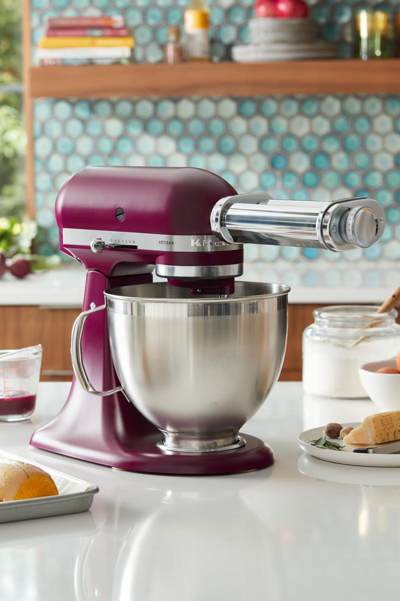 KITCHENAID 5KSM195PSEBE Küchenmaschine Beetroot (Rührschüsselkapazität: 4,8 l, 300 Watt)