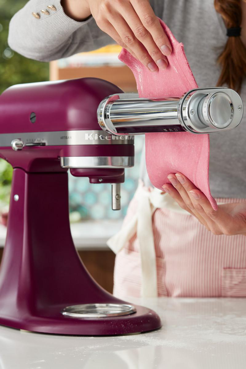 KITCHENAID 5KSM195PSEBE Küchenmaschine Beetroot (Rührschüsselkapazität: 4,8 l, 300 Watt)